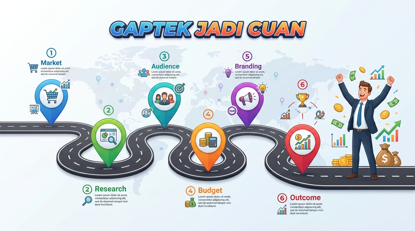 Roadmap Gaptek Jadi Cuan